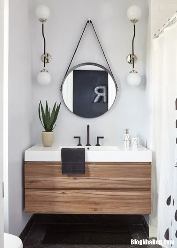 Cách thiết kế đèn cho Vanity trong phòng tắm nhà bạn