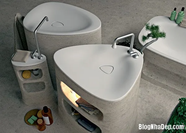 Flow – Thiết kế nhà tắm độc đáo, sống động