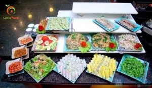 Hé lộ sự thật về những thực đơn tiệc buffet tại nhà Hà Nội