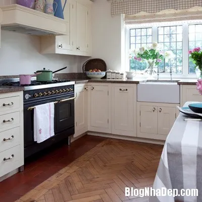 Những cách thiết kế sàn đẹp mắt, ấn tượng cho căn bếp