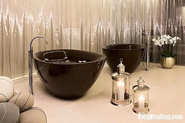 Những kiểu bồn tắm cực hot theo xu hướng hiện đại