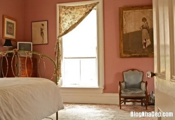 Phòng ngủ lãng mạn mang phong cách vintage cho teen