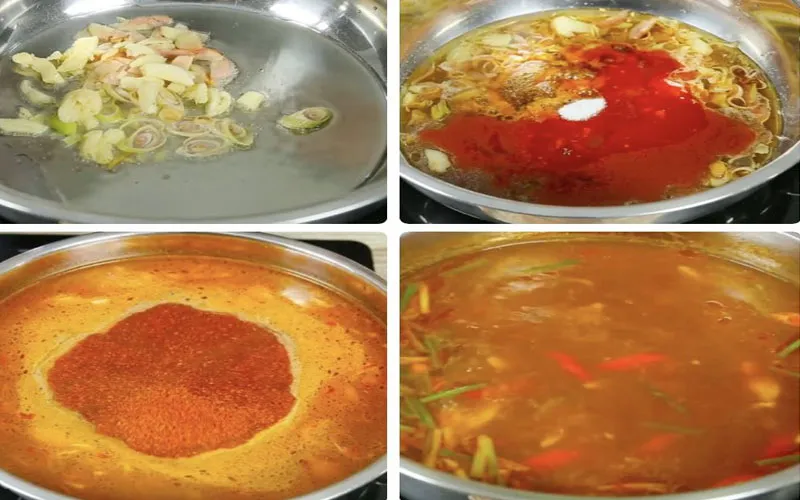 Cách làm lẩu cá rô đồng chua cay cực hấp dẫn