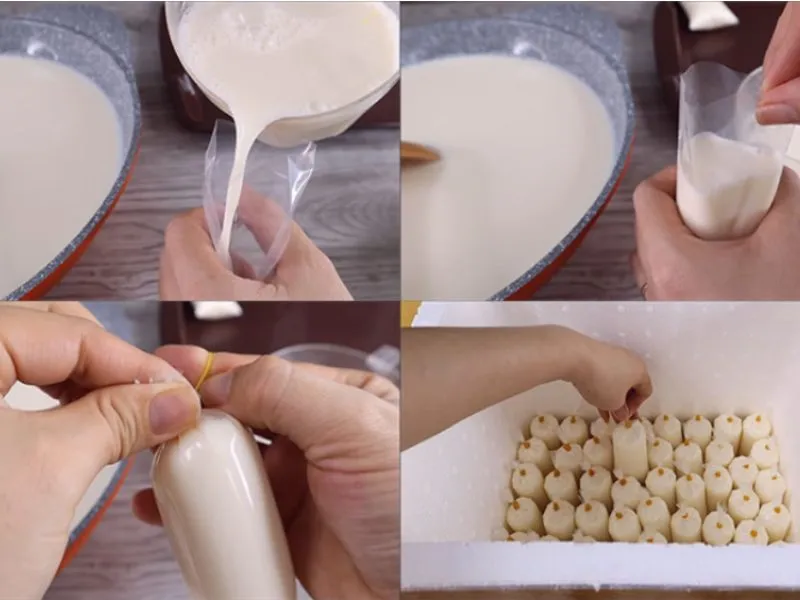 Cách làm sữa chua túi thơm béo ngon dẻo tại nhà