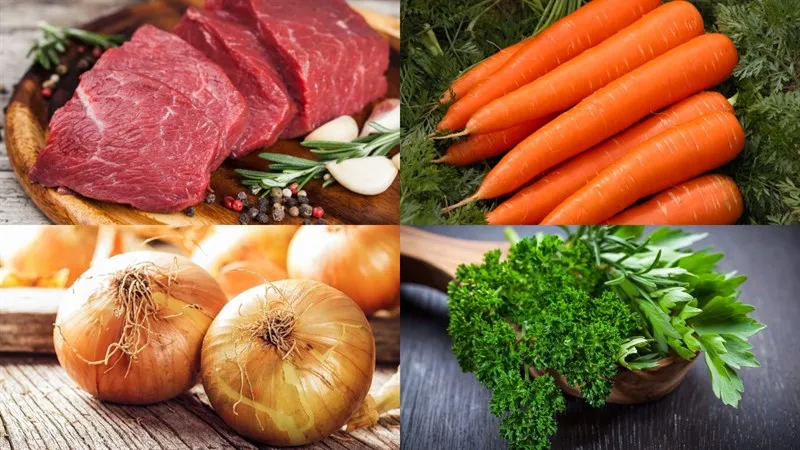 Cách làm thịt bò hầm cà rốt thơm ngon bổ dưỡng cho cả nhà
