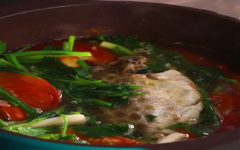 Cách nấu cá nâu nấu ngót chua ngọt thanh nhiệt cho bữa cơm