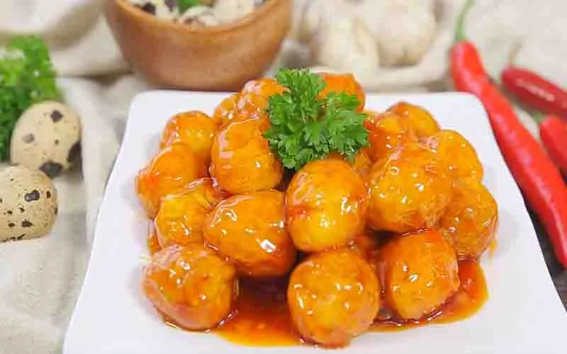 Tuyệt chiêu làm món trứng cút chiên bơ chiêu đãi cả nhà